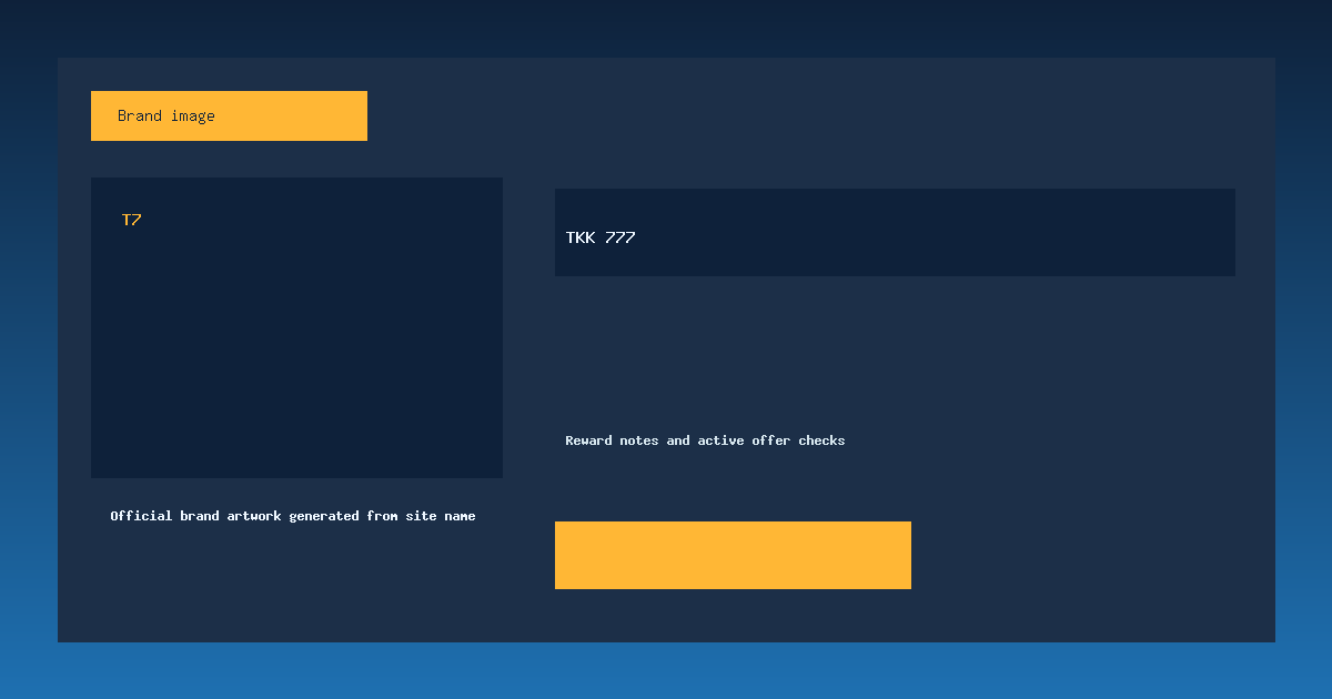 TKK 777 reward screen